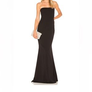 Black open back, Katie May Gown (unaltered)